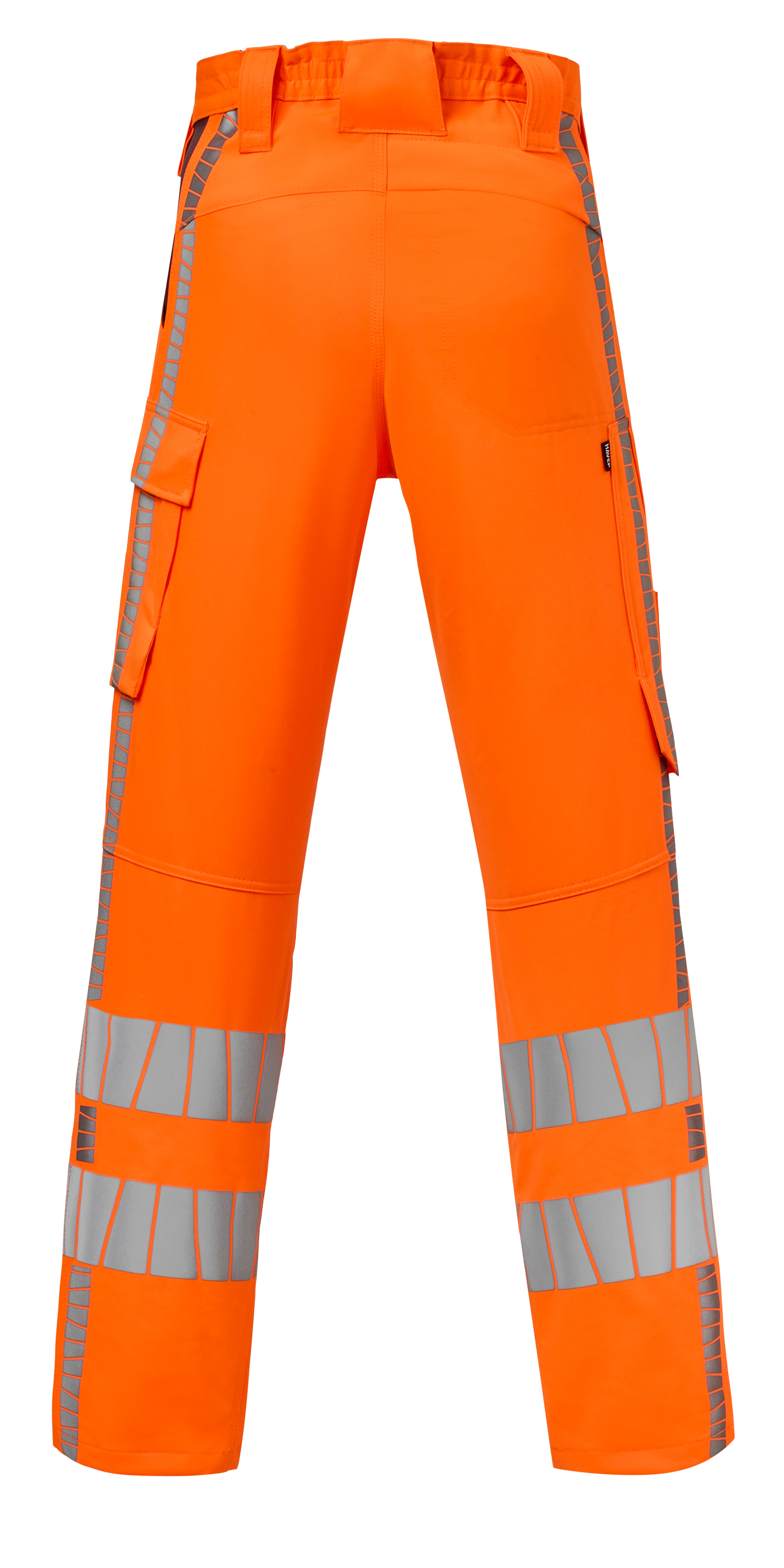 Work Trousers Stretch HAVEP® RWS+ - high vis orange/charcoal