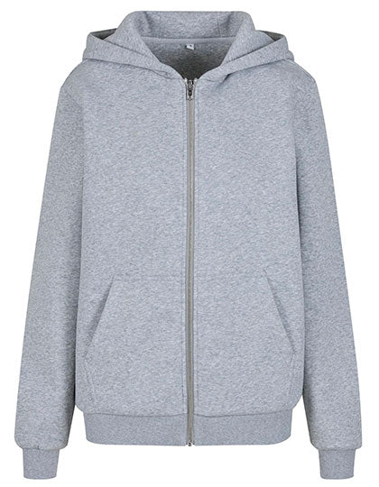 Ladies Fluffy Zip Hoody