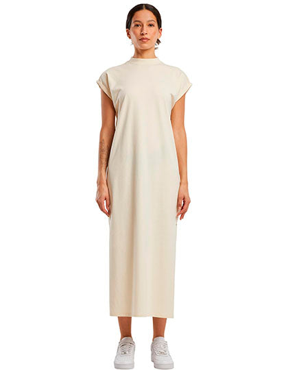Ladies Long Extended Shoulder Dress