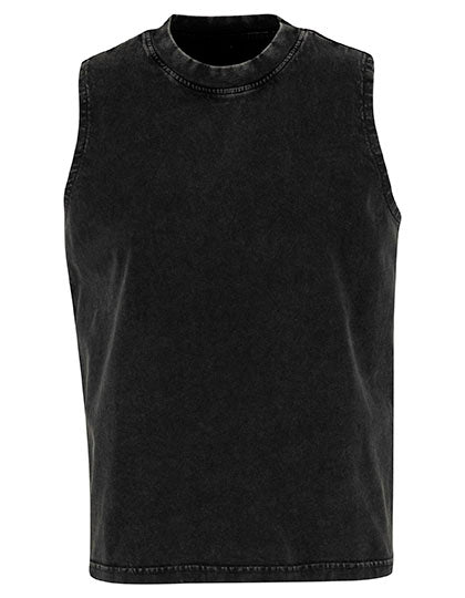 Ladies Vintage Washed Sleeveless Tee L-Shop
