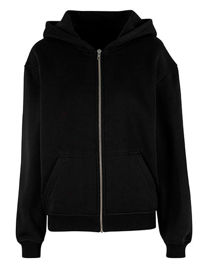 Ladies Loose Fit Zip Hoody L-Shop