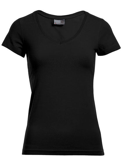 Women´s Slim Fit V-Neck-T L-Shop