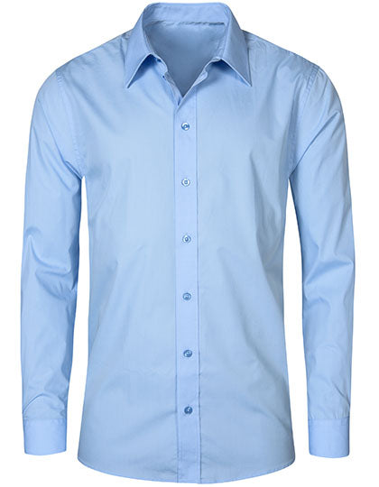 Men´s Poplin Shirt Long Sleeve L-Shop