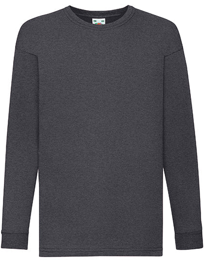 Kids´ Valueweight Long Sleeve T L-Shop