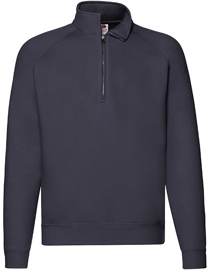 Premium Zip Neck Raglan Sweat L-Shop