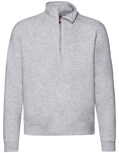 Premium Zip Neck Raglan Sweat L-Shop