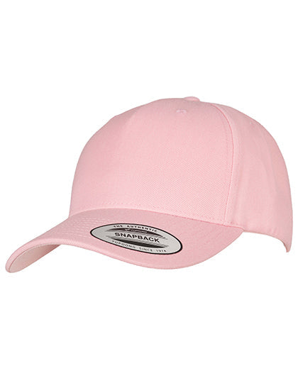 YP Classics 5-Panel Premium Curved Visor Snapback Cap L-Shop