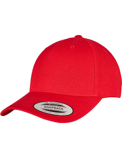 YP Classics 5-Panel Premium Curved Visor Snapback Cap L-Shop