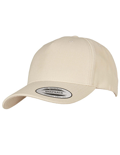 YP Classics 5-Panel Premium Curved Visor Snapback Cap L-Shop