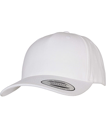 YP Classics 5-Panel Premium Curved Visor Snapback Cap L-Shop