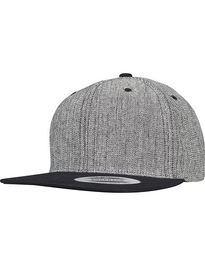 Melange Solid Snapback L-Shop