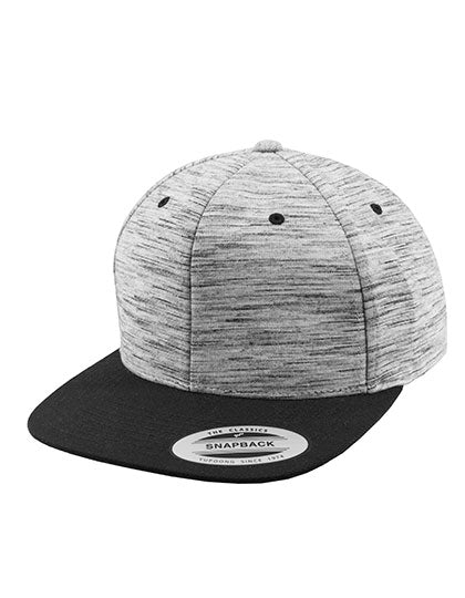 Stripes Melange Crown Snapback L-Shop