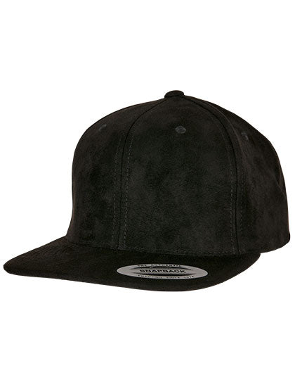 Suede Leather Snapback L-Shop
