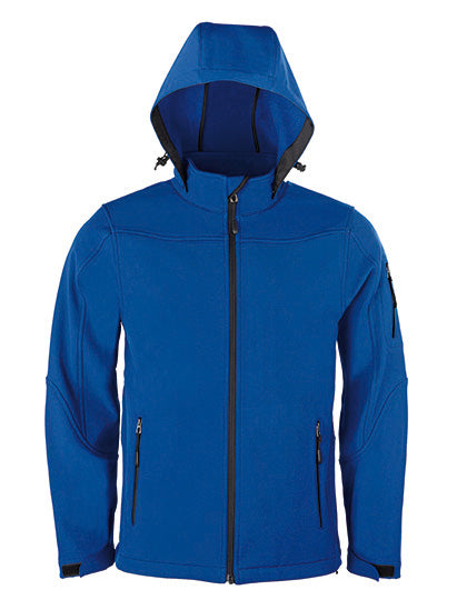 Men´s Hooded Soft-Shell Jacket L-Shop