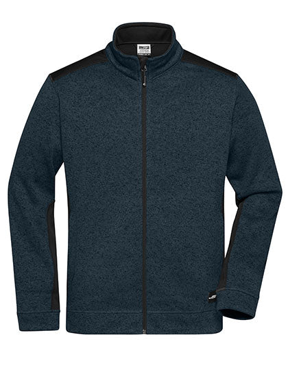 Men´s Knitted Workwear Fleece Jacket -STRONG- L-Shop