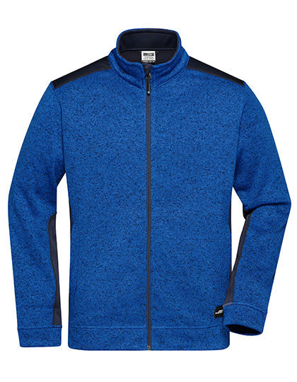 Men´s Knitted Workwear Fleece Jacket -STRONG- L-Shop