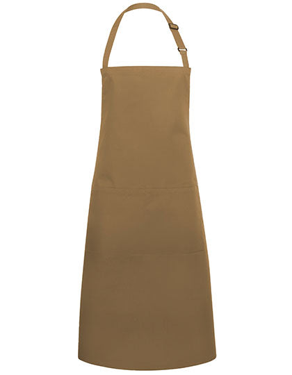 Bib Apron Basic With Pocket And Buckle