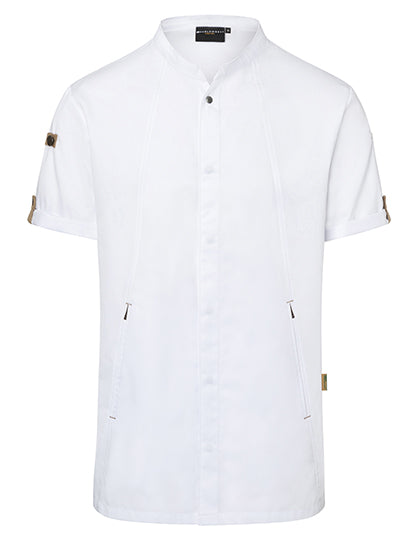 Short Sleeve Chef Jacket Green-Generation