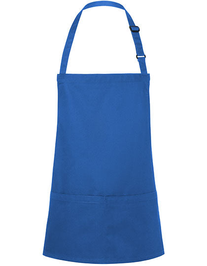 Short Bib Apron Basic With Buckle And Pocket