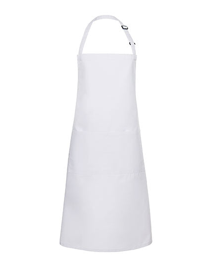 Oversized Bib Apron Basic with Buckle and Pocket