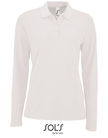 Women´s Long-Sleeve Piqué Polo Shirt Perfect