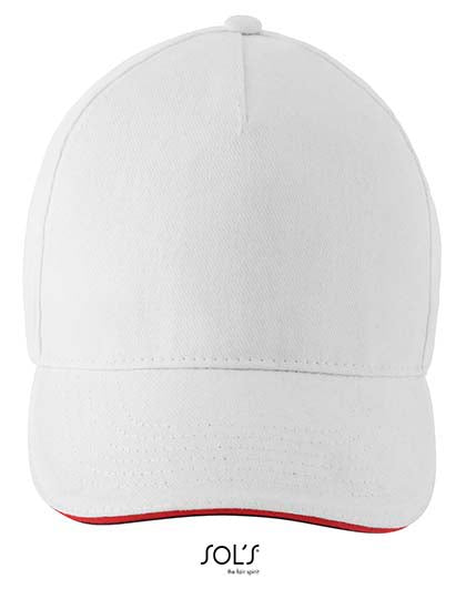 Unisex Contrast Three-Colour Cap Longchamp