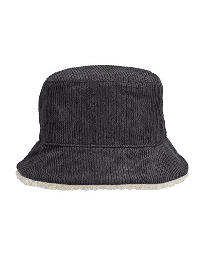 Reversible Sherpa And Velvet Bucket Hat