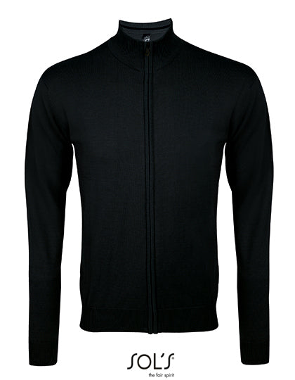 Men´s Zipped Knitted Cardigan Gordon