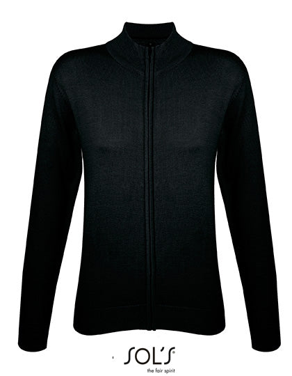 Women´s Zipped Knitted Cardigan Gordon