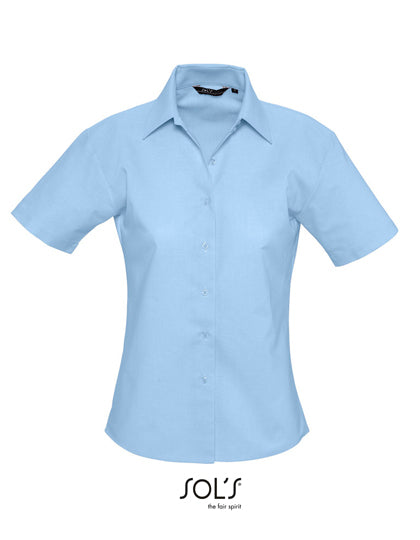 Women´s Oxford-Blouse Elite Short Sleeve L-Shop