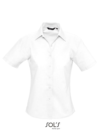 Women´s Oxford-Blouse Elite Short Sleeve L-Shop