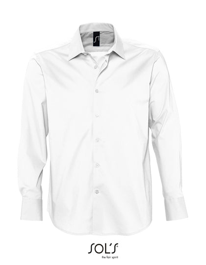 Men´s Stretch-Shirt Brighton Long Sleeve L-Shop