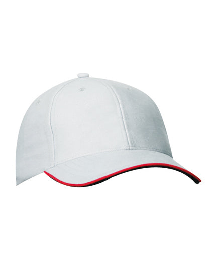 6 Panel Double Sandwich Cap L-Shop