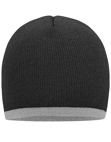 Beanie With Contrasting Border