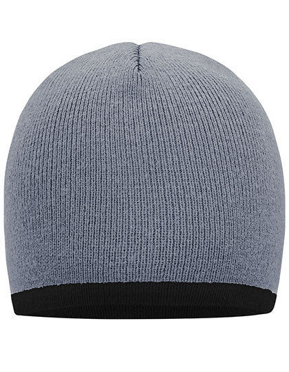 Beanie With Contrasting Border