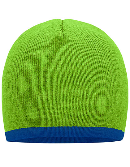 Beanie With Contrasting Border