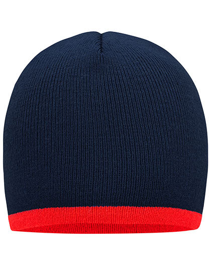 Beanie With Contrasting Border