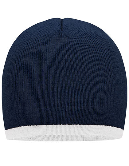 Beanie With Contrasting Border
