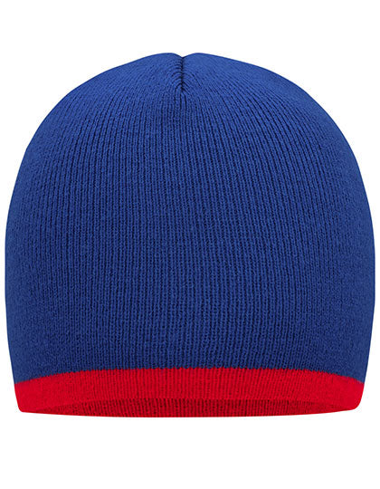 Beanie With Contrasting Border