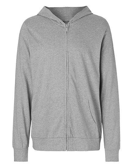 Unisex Jersey Hoodie With Zip L-Shop