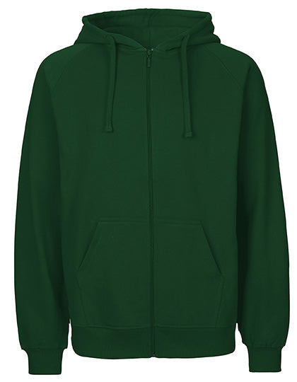 Unisex Tiger Cotton Hoodie With Zipper L-Shop