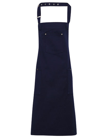 Cotton Chino Bib Apron