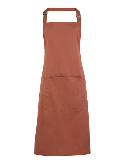 Colours Collection Bib Apron With Pocket