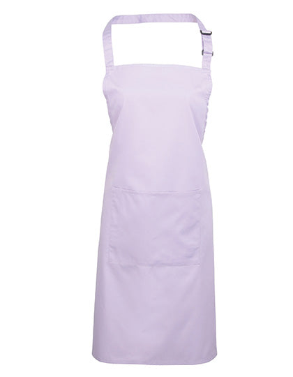 Colours Collection Bib Apron With Pocket