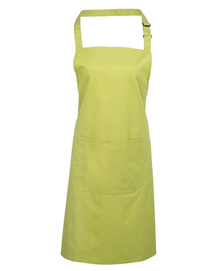 Colours Collection Bib Apron With Pocket