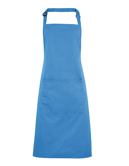 Colours Collection Bib Apron With Pocket