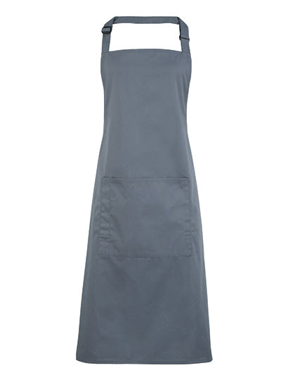 Colours Collection Bib Apron With Pocket