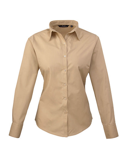 Women´s Poplin Long Sleeve Blouse