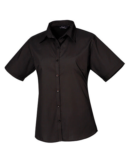 Women´s Poplin Short Sleeve Blouse