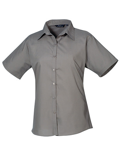 Women´s Poplin Short Sleeve Blouse
